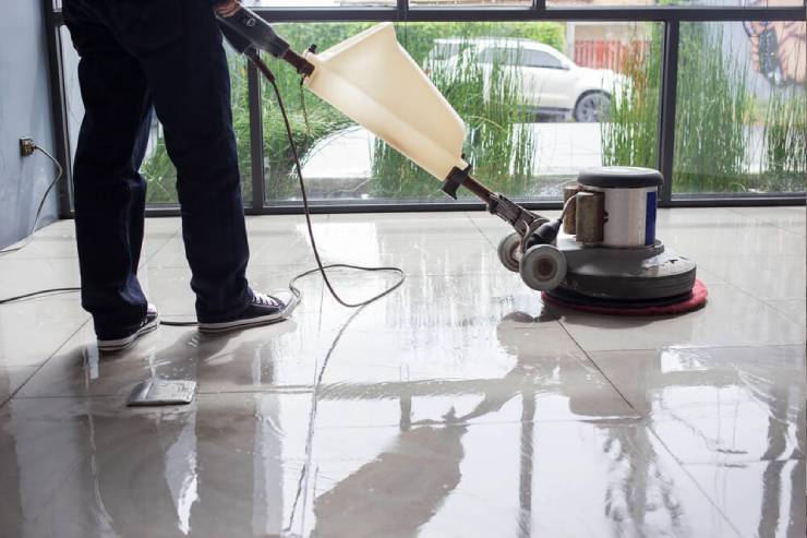 Professional Marble Cleaning Service by Sharanya Marbles